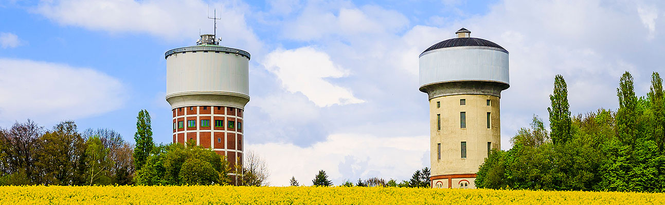 Schmuckbild: Wassertürme in Hamm-Berge