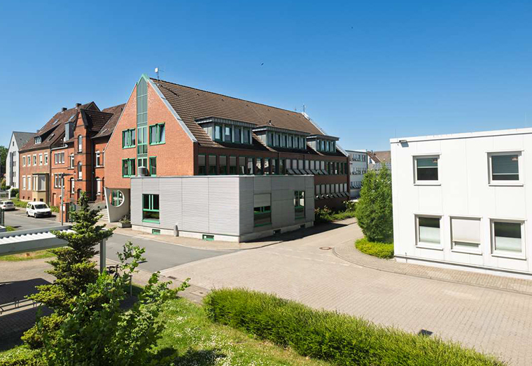 Schmuckbild - Standort - Innenhof - Energie- und Wasserversorgung Hamm