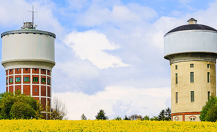 Schmuckbild: Wassertürme in Hamm-Berge